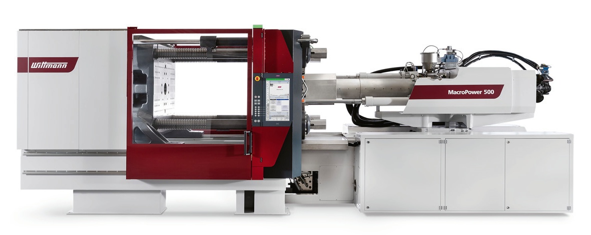 MacroPower 500/3400 s jednodílným tělem stroje © WITTMANN BATTENFELD