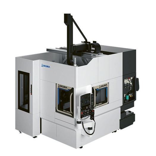Vodorovné obráběcí centrum Okuma MS-320H s portálovým zakladačem © Okuma