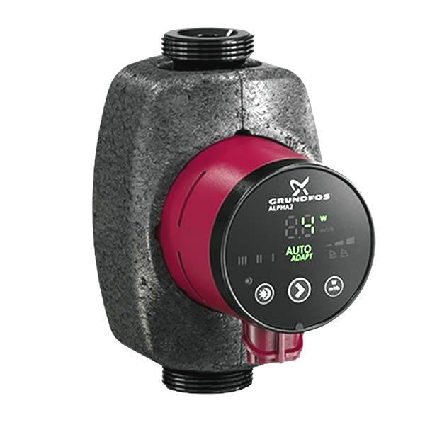 Elektronické oběhové čerpadlo Grundfos Alpha2 s funkcí AUTOADAPT /Zdroj: Bola.cz/
