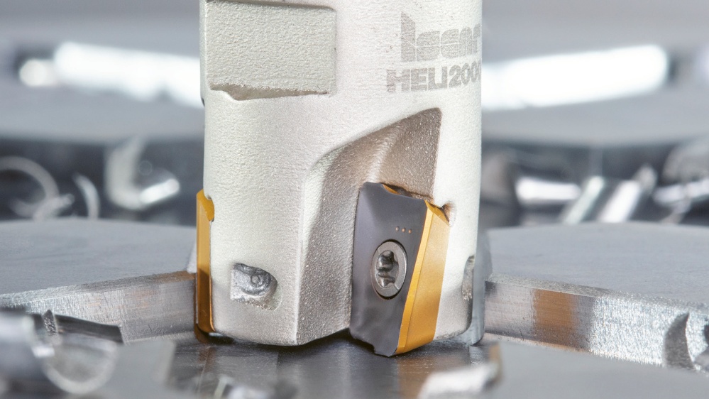 Vyměnitelná hlavička systému Iscar Multimaster, osazená VBD © Iscar Vyměnitelná hlavička systému Iscar Multimaster, osazená VBD © Iscar