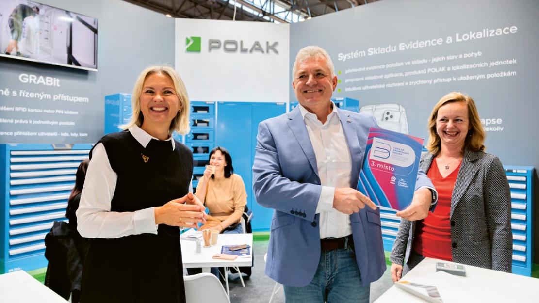 3. místo: Polak CZ — skříň GRABit