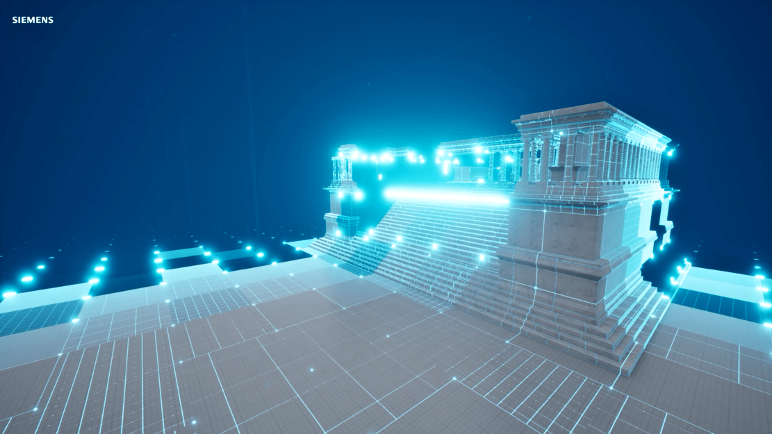 Do trojrozměrného interaktivního prostředí jsou začleněny stovky tisíc podrobných fotografií Do trojrozměrného interaktivního prostředí jsou začleněny stovky tisíc podrobných fotografií