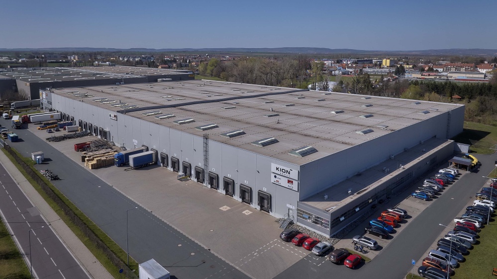 Distribuční centrum mateřské společnosti KION Group v Pohořelicích u Brna Distribuční centrum mateřské společnosti KION Group v Pohořelicích u Brna