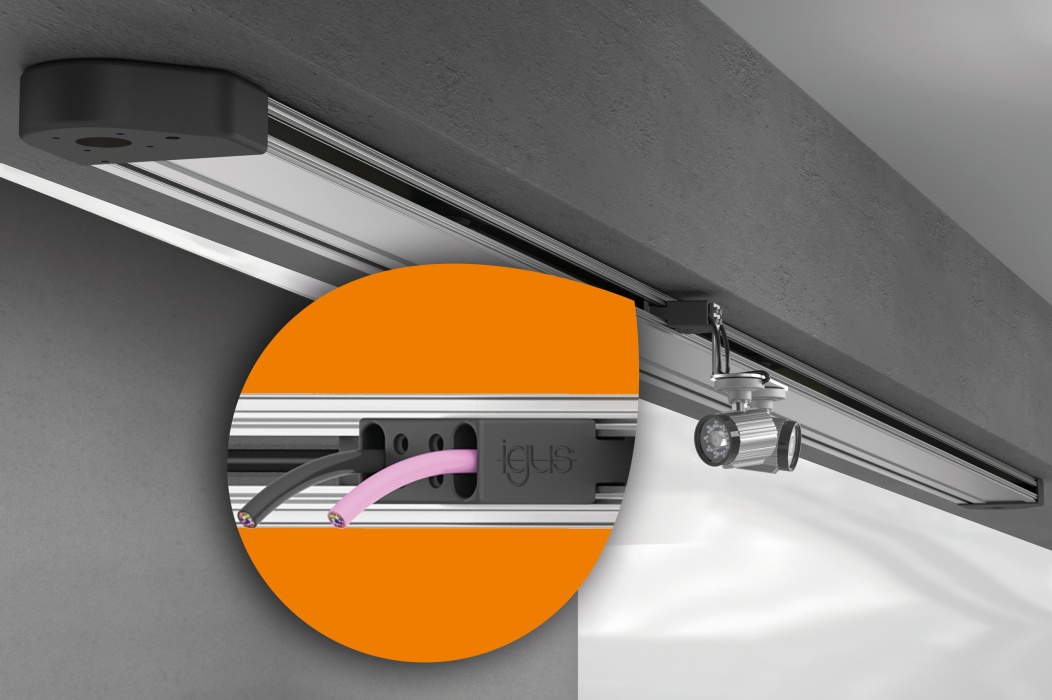 Nový nízkoprofilový systém pro bezpečné pohyby kabelů