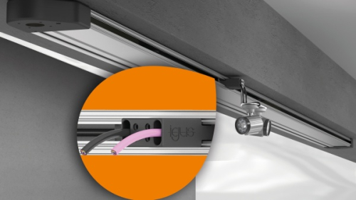 Nový nízkoprofilový systém pro bezpečné pohyby kabelů