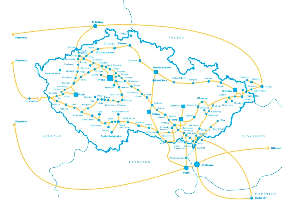 Robustní optická infrastruktura s geografickou redundancí je základem spolehlivých high-speed služeb pro firemní zákazníky