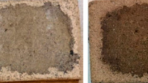 Odpadní dřevo a pouštní písek mohou vytvořit beton