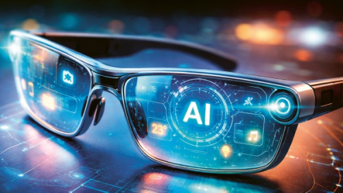 Jak by mohly vypadat futuristické chytré brýle s AI © TT s využitím AI