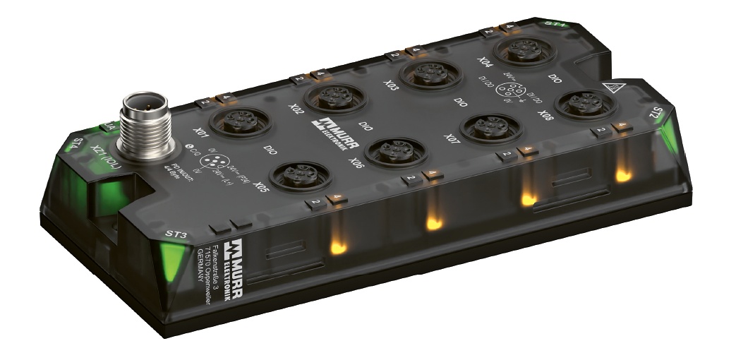 Ukázka řídící jednotky pure.IO-Link