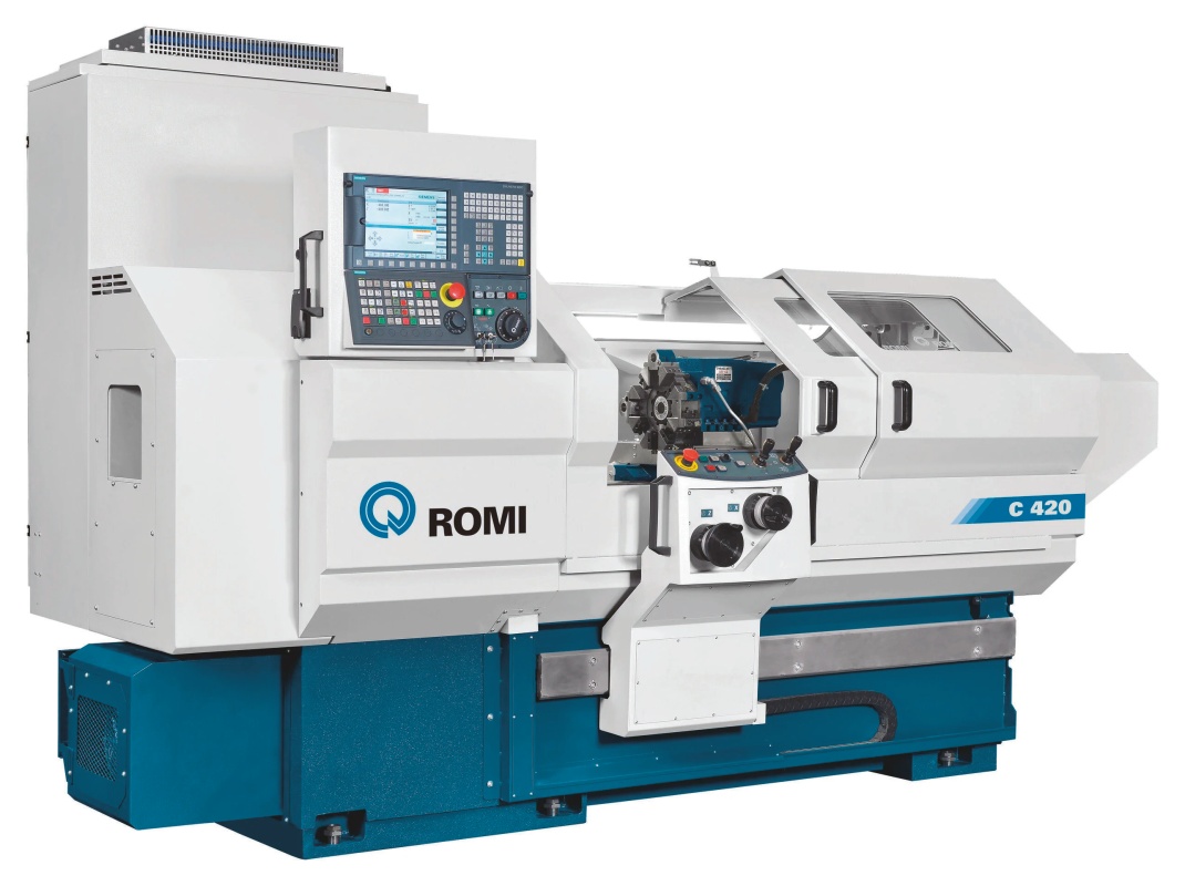 Mechatronický soustruh Romi C420 © Romi