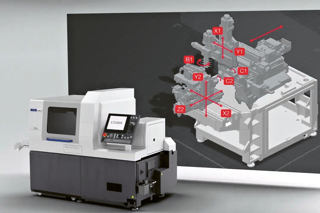 CNC soustruh Citizen L20-3M12 B5 LFV © Citizen