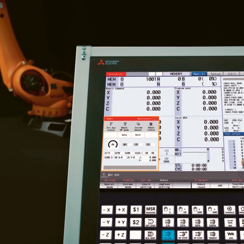 Společnost Mitsubishi Electric nabízí řídicí systémy pro automatizaci CNC obrábění © Mitsubishi