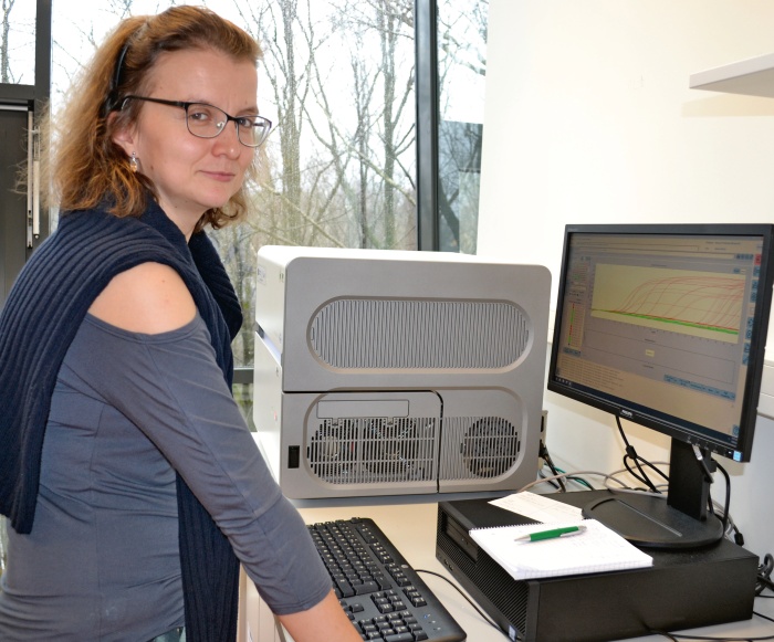 Magda Nechanická z OTŽP Ústavu pro nanomateriály