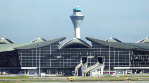 Kuala Lumpur je hlavní mezinárodní letiště v Malajsii