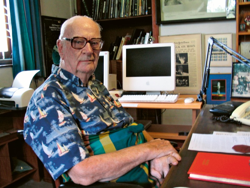 Vizionář a autor sci-fi Arthur C. Clarke © Mamyjomarash (CC BY-SA 4.0)