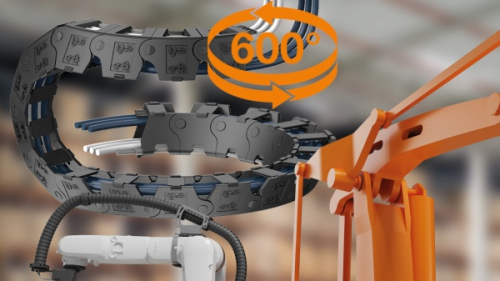 Maximální volnost pohybu pro průmyslové roboty