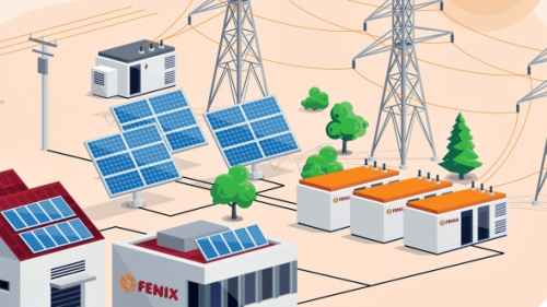 Tři megawatthodiny kapacity ve službách sítě: zkušenosti s baterií FENIX pro SVR v Jeseníku