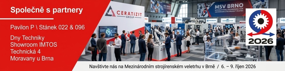 CERATIZIT zve na podzimní odborné akce CERATIZIT zve na podzimní odborné akce