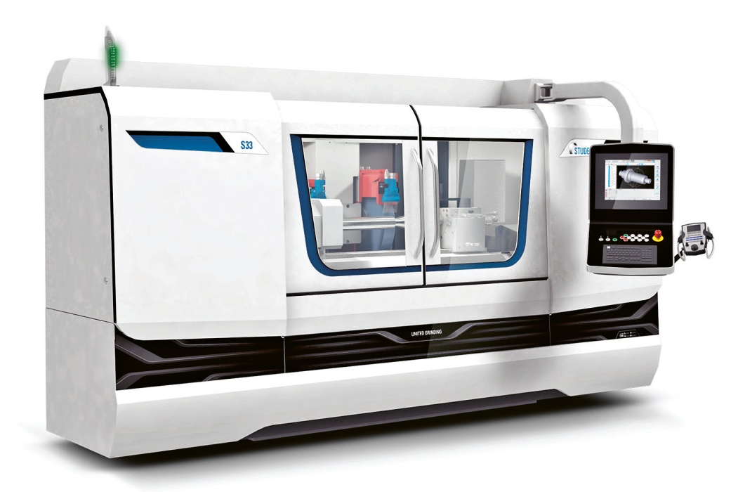 Univerzální CNC bruska nakulato Studer S33 určená pro menší i velké obrobky v kusové, malosériové i velkosériové výrobě © Fritz Studer Univerzální CNC bruska nakulato Studer S33 určená pro menší i velké obrobky v kusové, malosériové i velkosériové výrobě © Fritz Studer