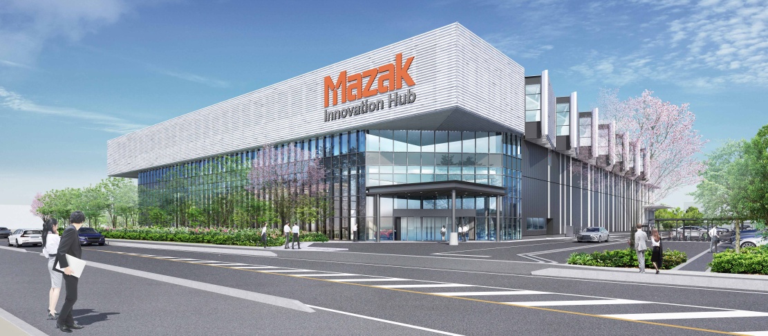 Vizualizace dokončeného centra Mazak Innovation Hub Vizualizace dokončeného centra Mazak Innovation Hub