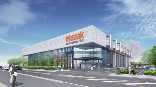 Vizualizace dokončeného centra Mazak Innovation Hub