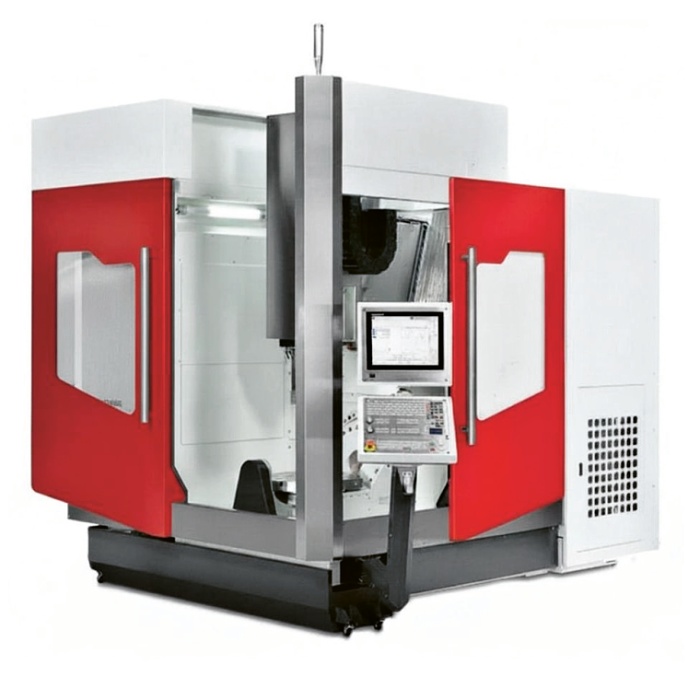 FUV 650 — vertikální obráběcí centrum s otočně-náklopným stolem © MRM Machinery FUV 650 — vertikální obráběcí centrum s otočně-náklopným stolem © MRM Machinery