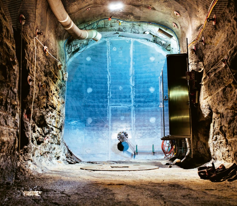 Jeden z úložných prostor v rámci projektu Onkalo © Posiva
