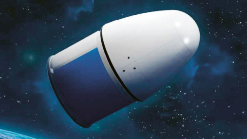 Tak by měla vypadat nákladní verze evropské kosmické lodi Nyx © The Exploration Company